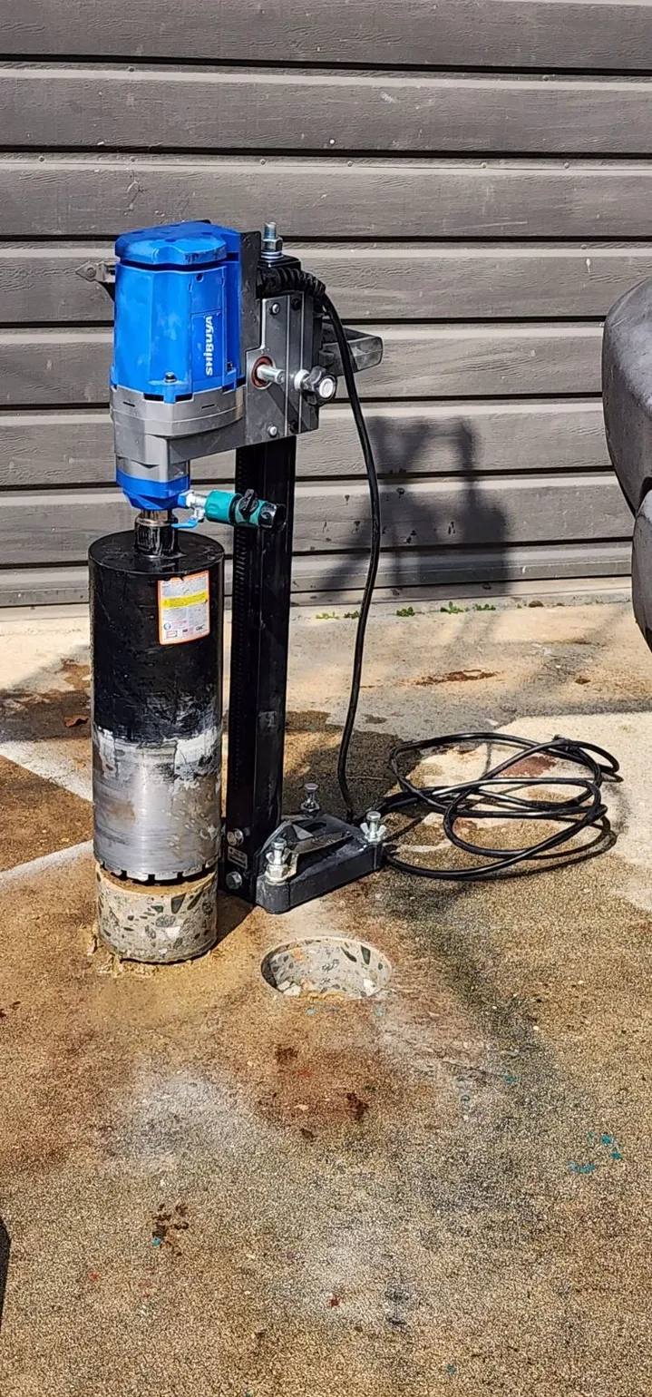 SoCal Digging — drilling equipment on job site